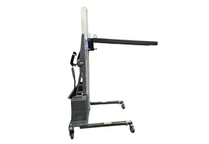 Image shows LiftTrac units with a custom chop table.