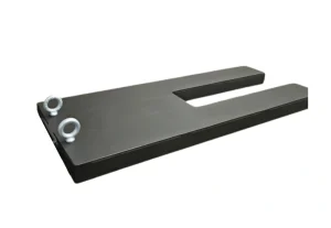 Image shows LiftTrac units with a custom chop table.