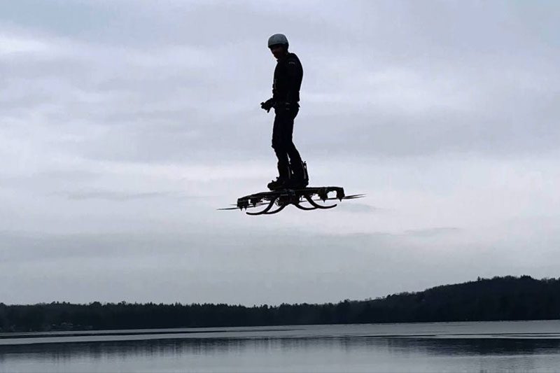 hoverboard-over-water