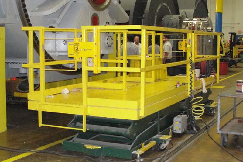 industrial carts by engineering services company ENSER Corp