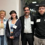 Pictured: Deborah Arnone, Temple Student Victoria Rodriguez, ENSER President Marco Arnone, ENSER Arnone Scholarship Recipient Jose Ortiz Ayllon
